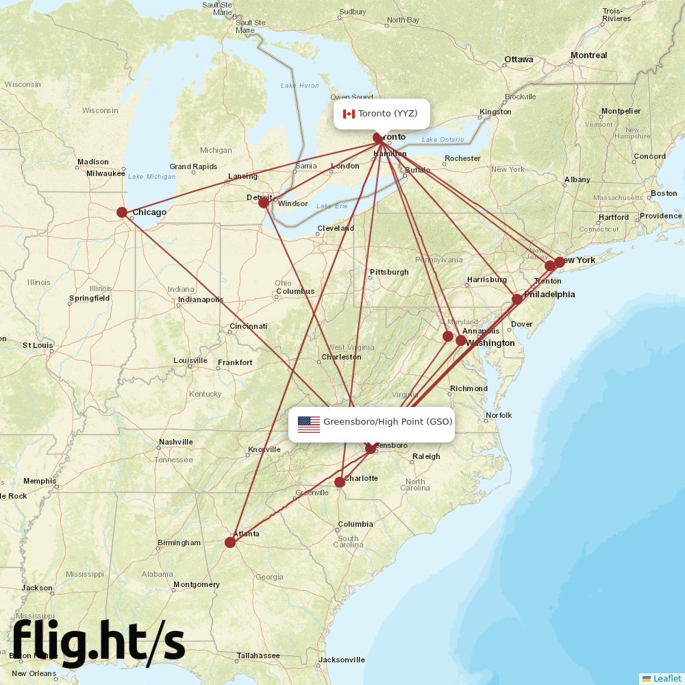YYZ-GSO