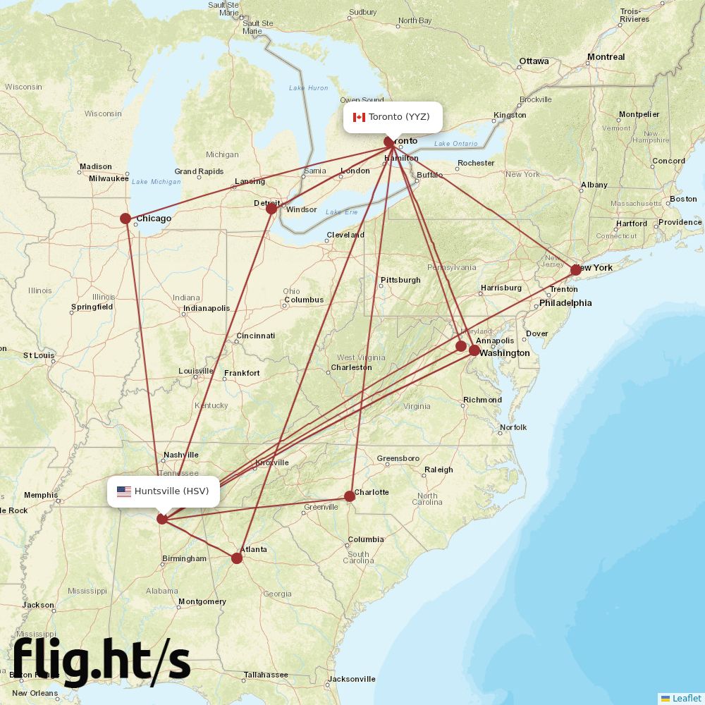 YYZ-HSV