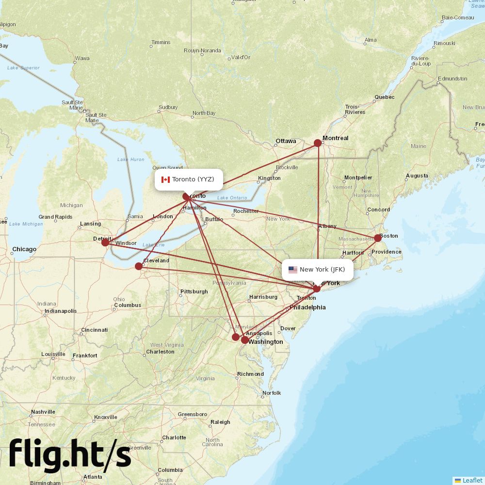 YYZ-JFK