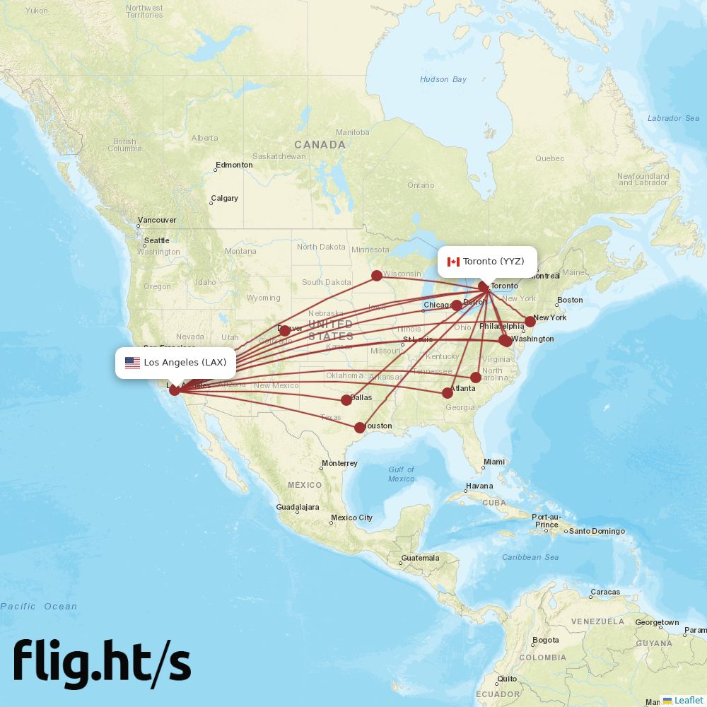 YYZ-LAX