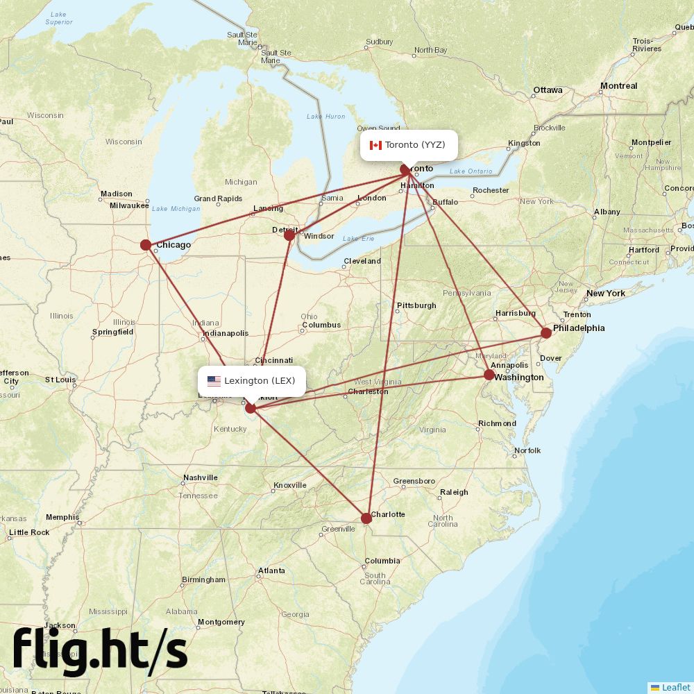 YYZ-LEX