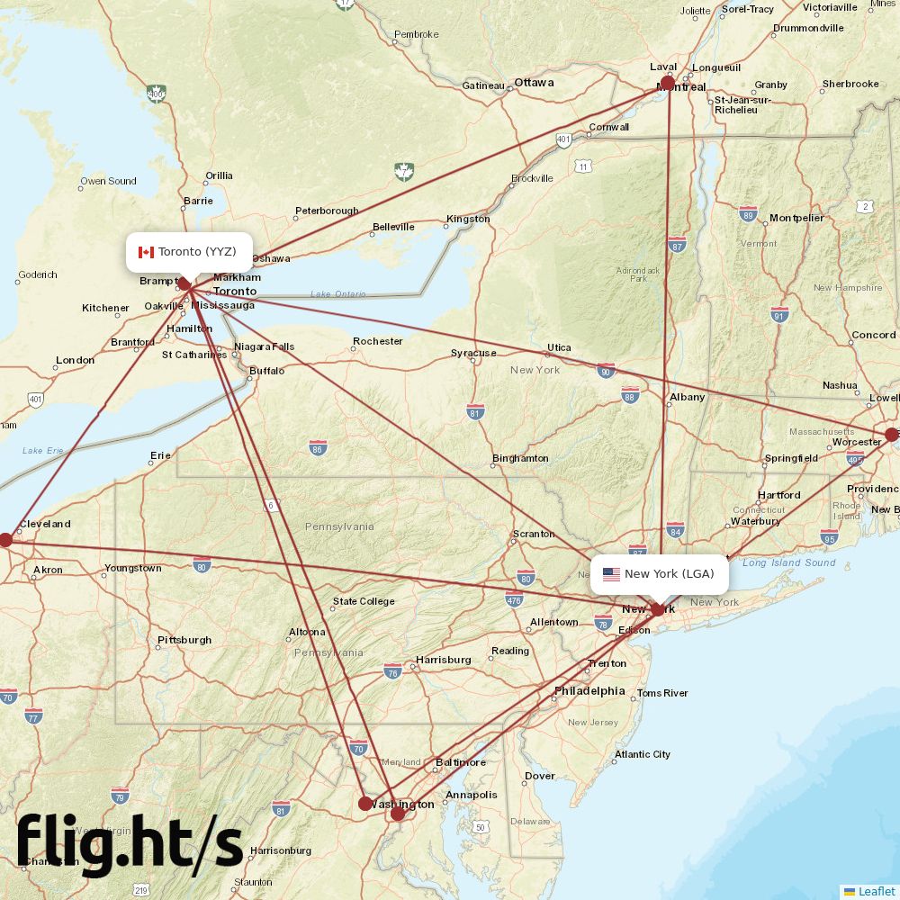 YYZ-LGA