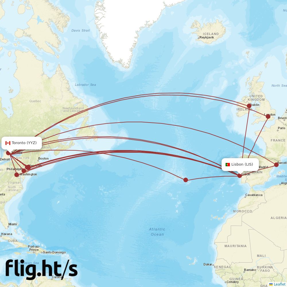 YYZ-LIS