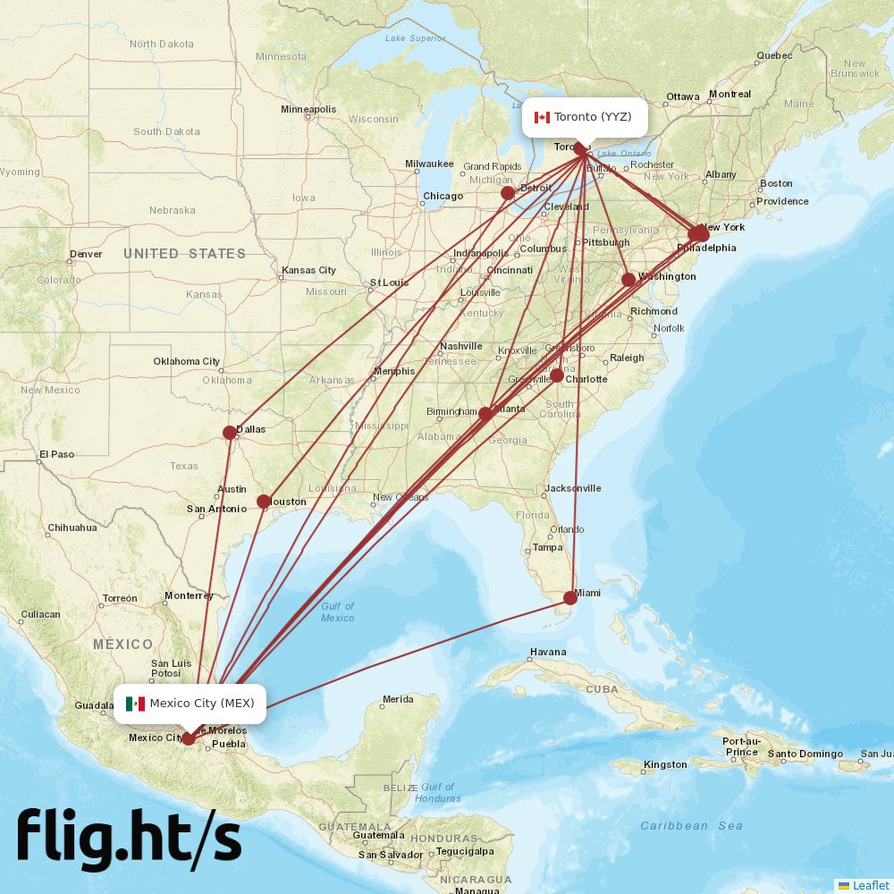 YYZ-MEX