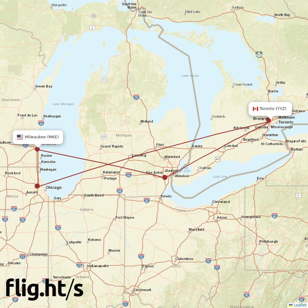 YYZ-MKE
