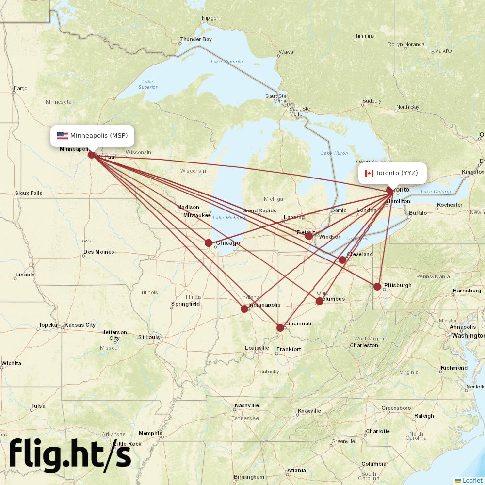 YYZ-MSP