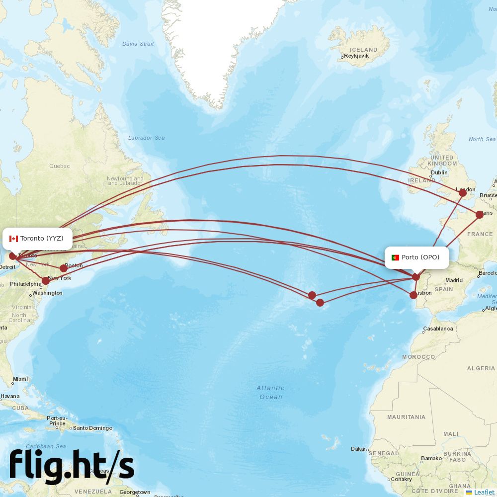 YYZ-OPO