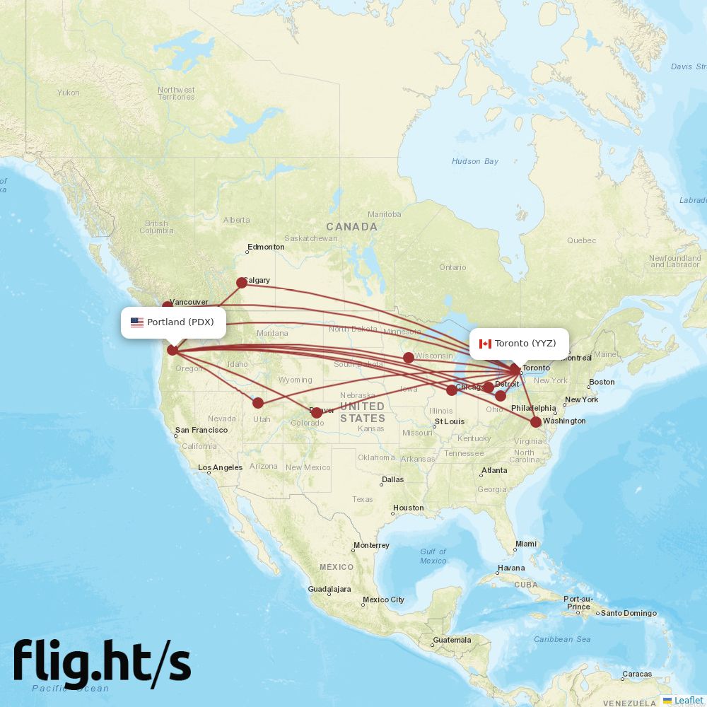 YYZ-PDX