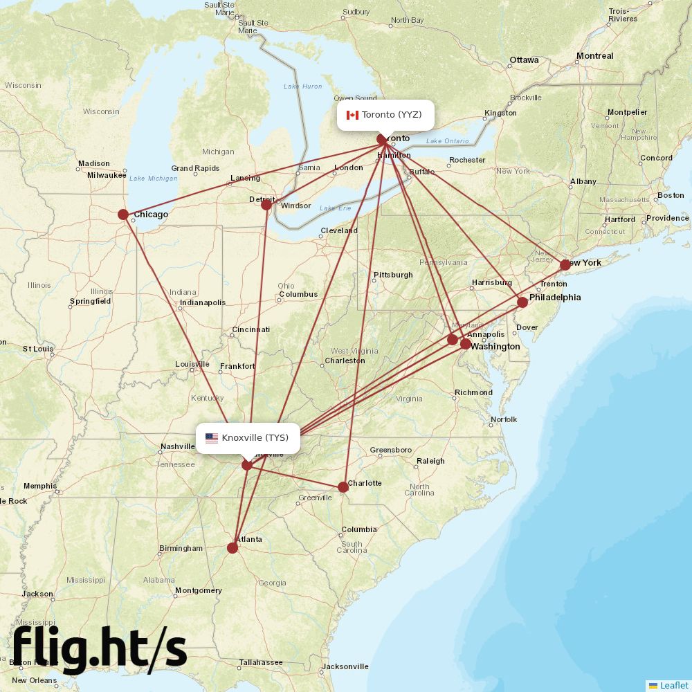 YYZ-TYS