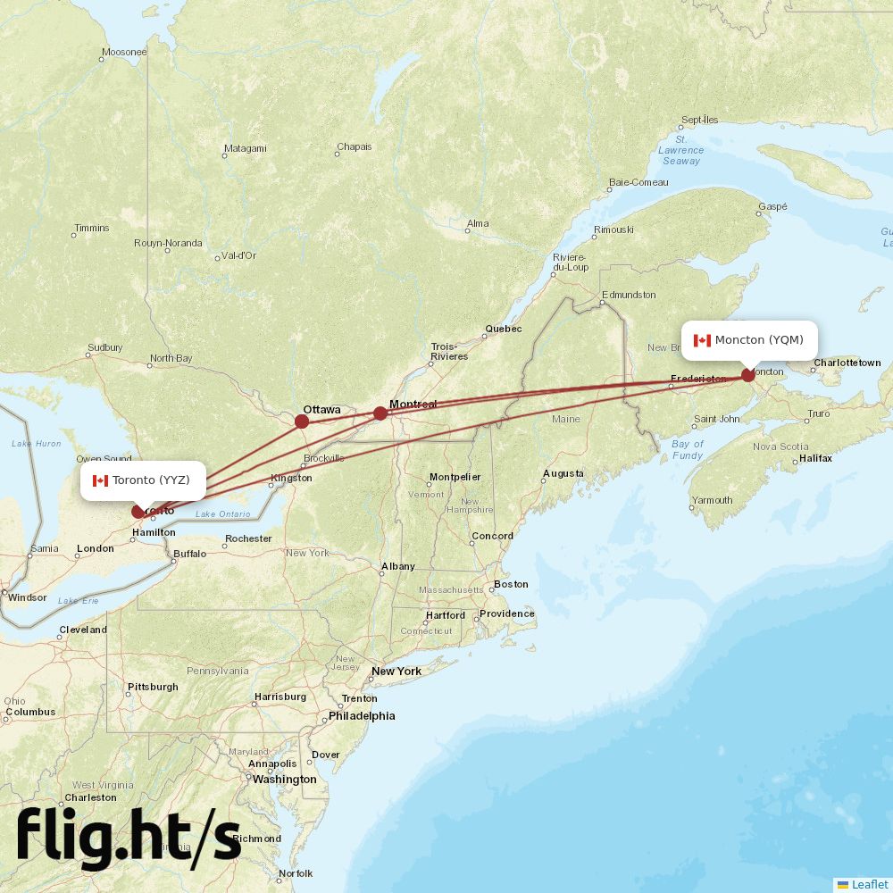 YYZ-YQM