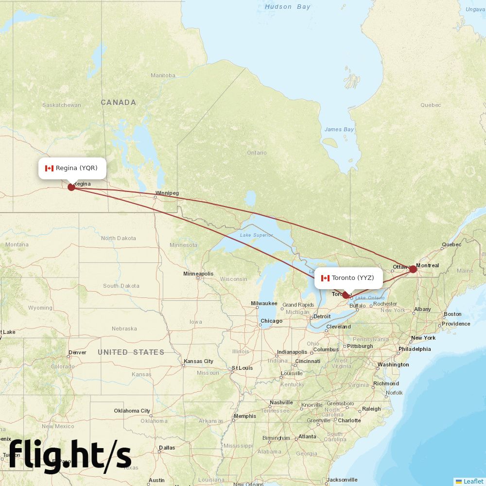 YYZ-YQR