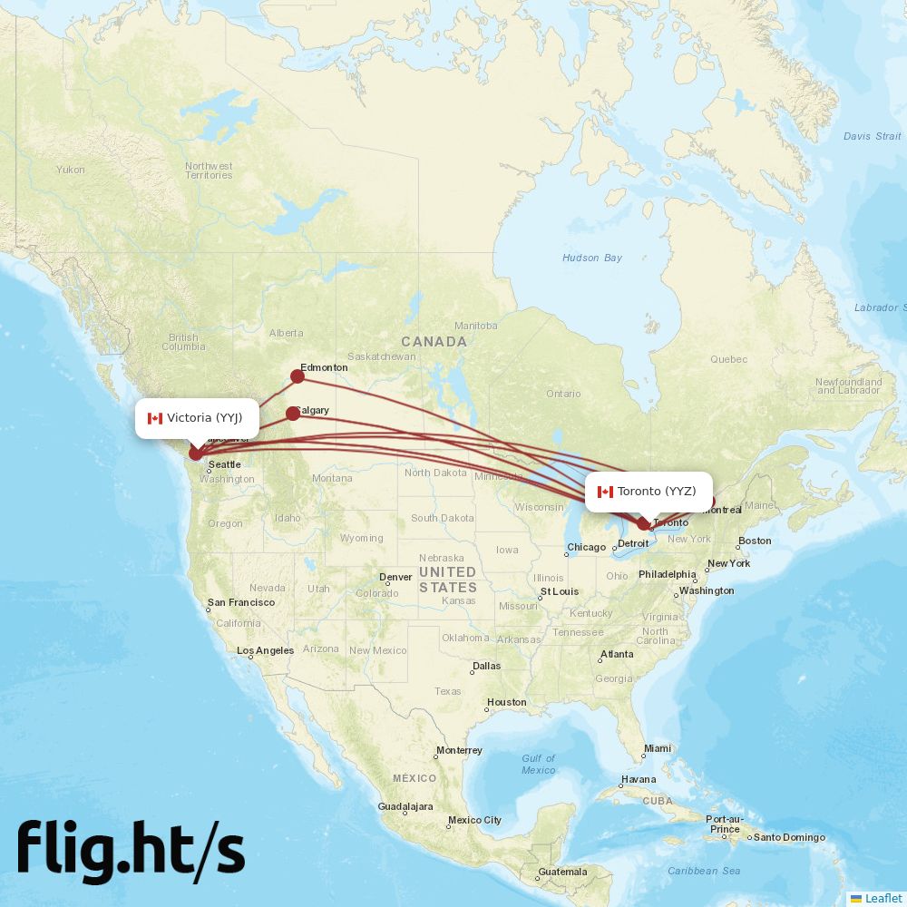 YYZ-YYJ
