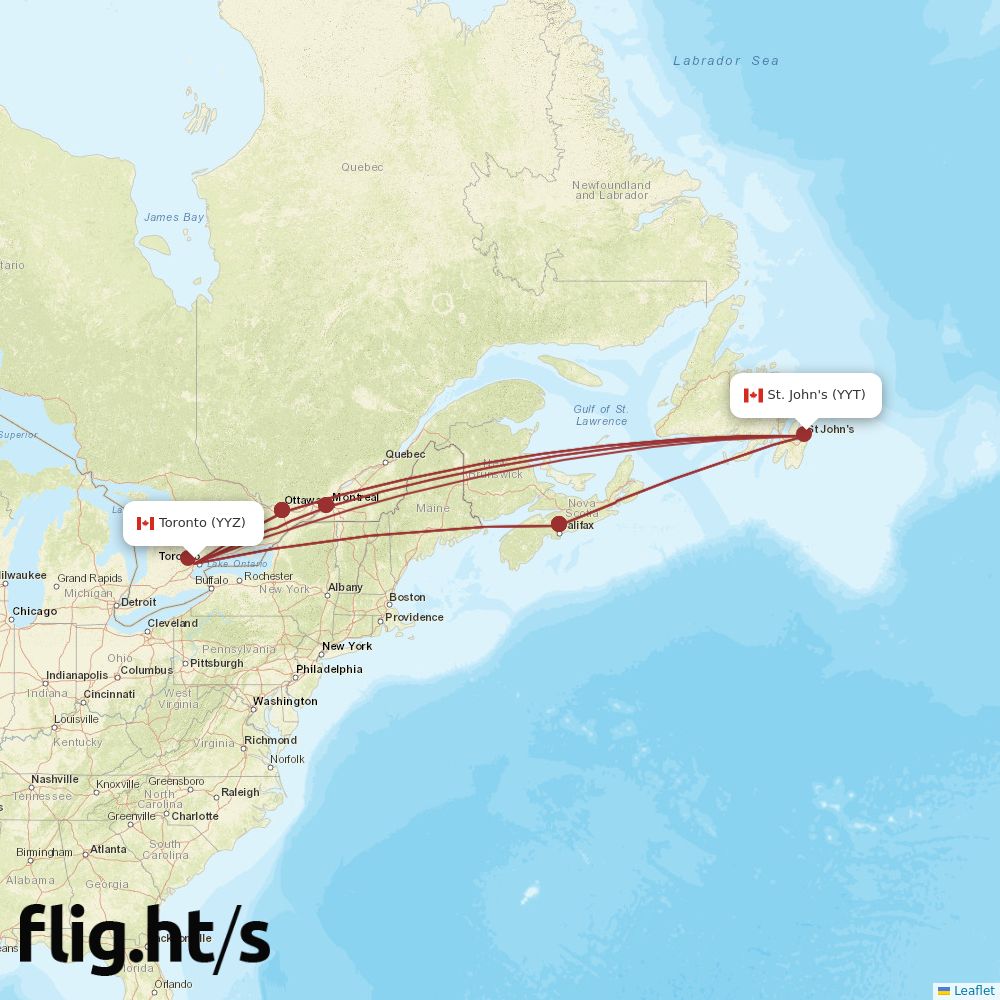 YYZ-YYT