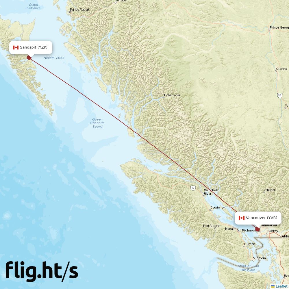 YZP-YVR