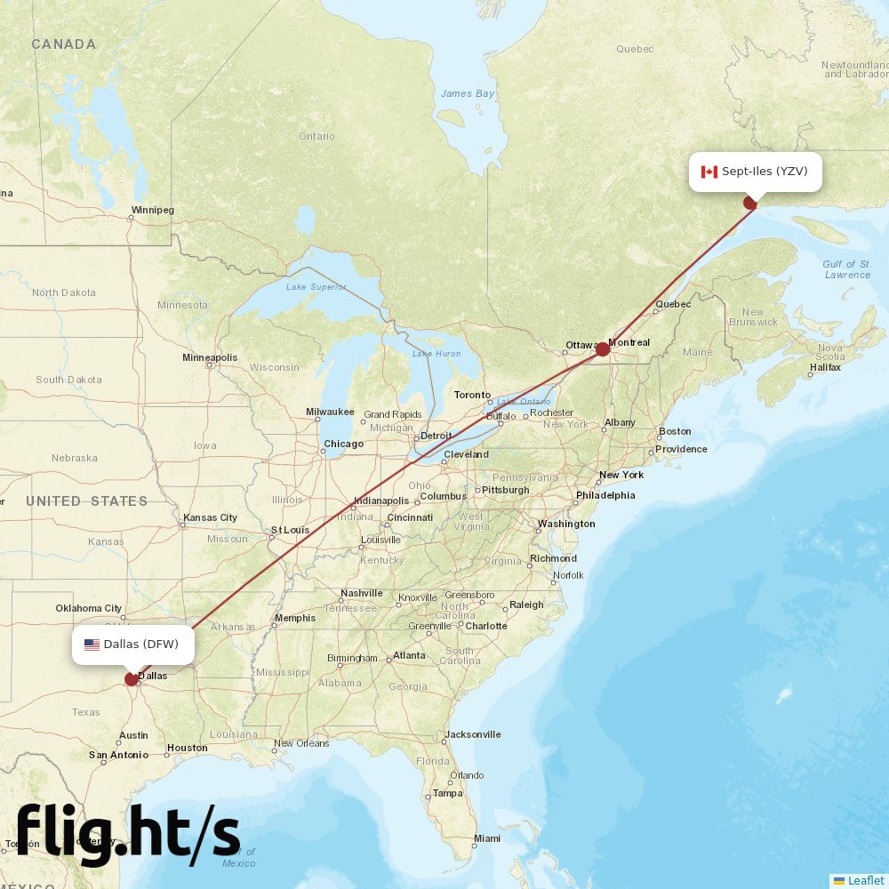 YZV-DFW