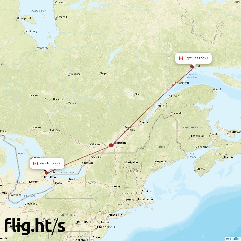 YZV-YYZ