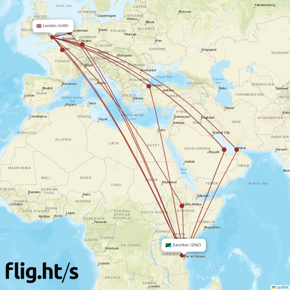 ZNZ-LHR