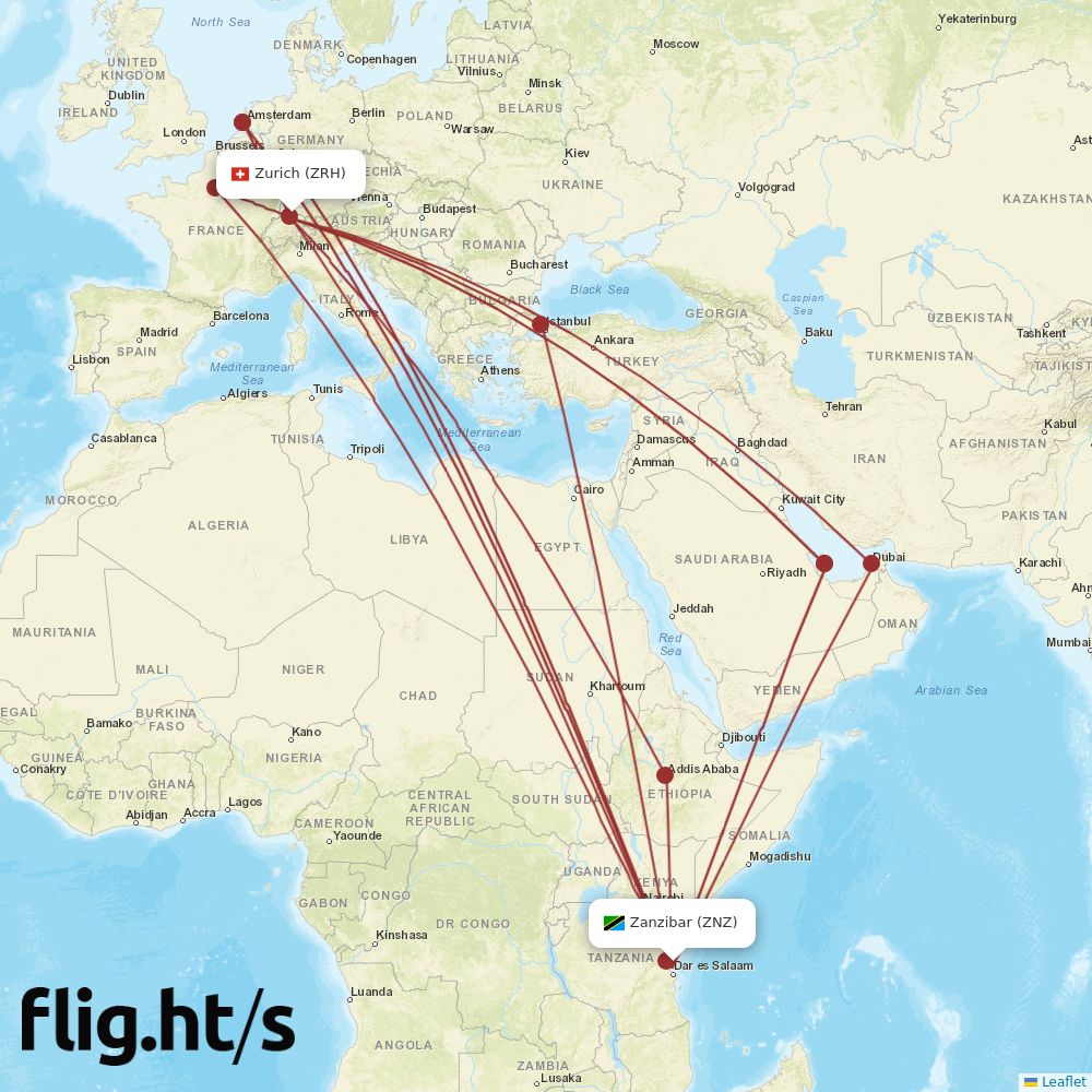ZNZ-ZRH