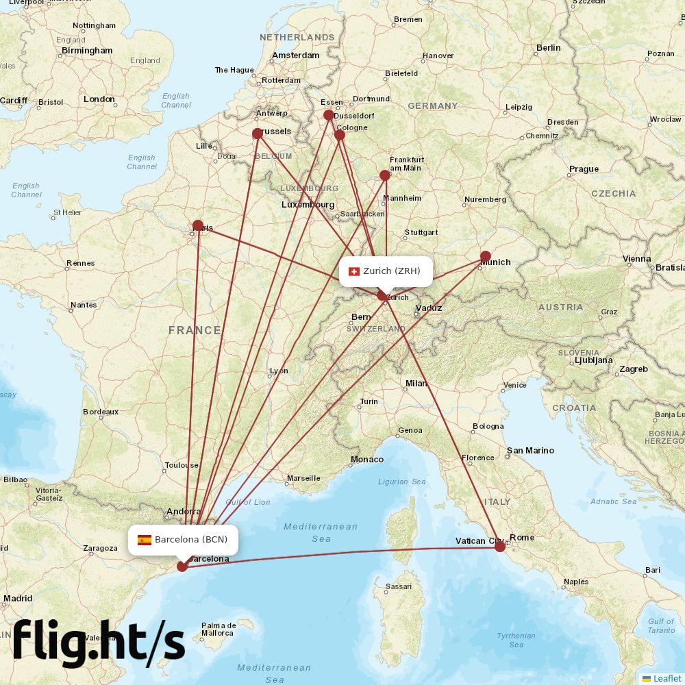 ZRH-BCN