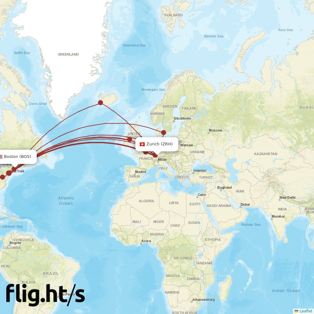 ZRH-BOS
