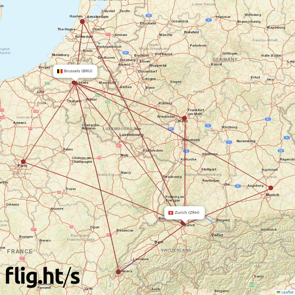 ZRH-BRU