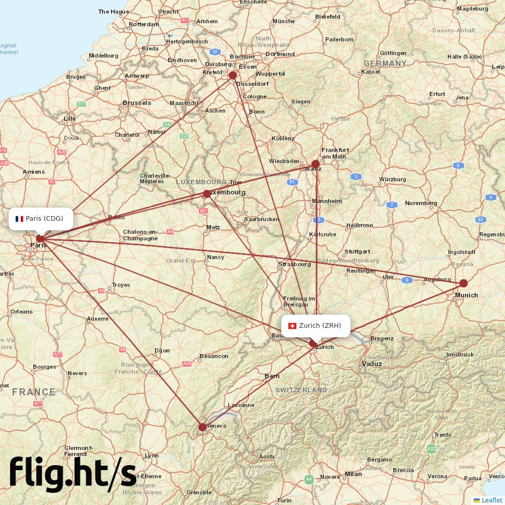 ZRH-CDG