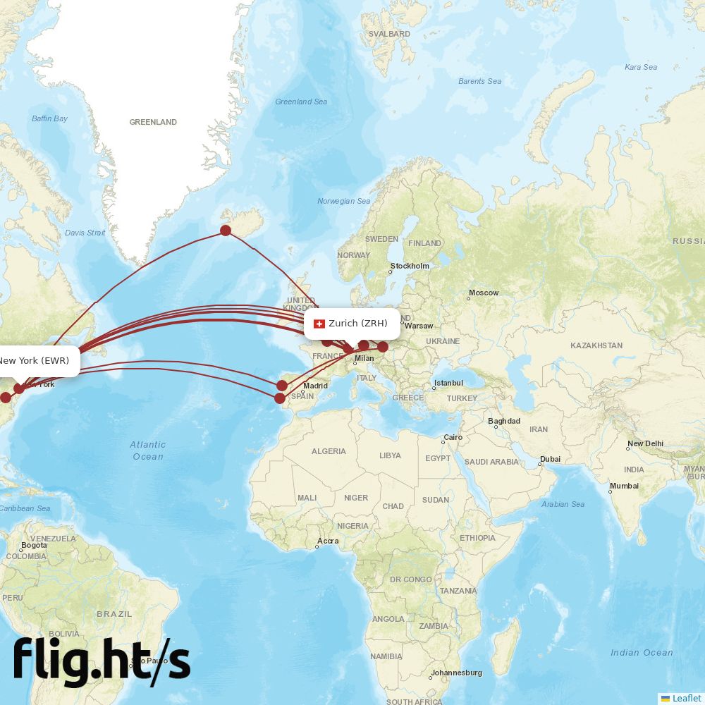 ZRH-EWR
