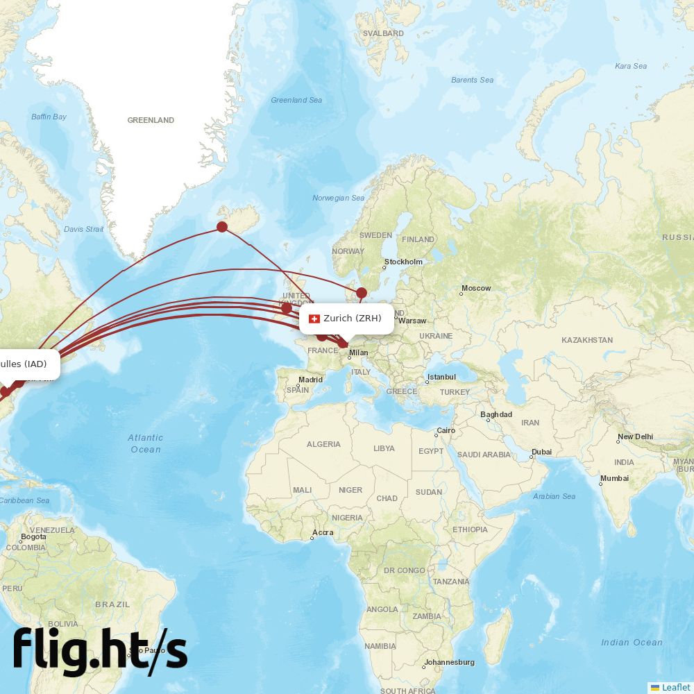 ZRH-IAD