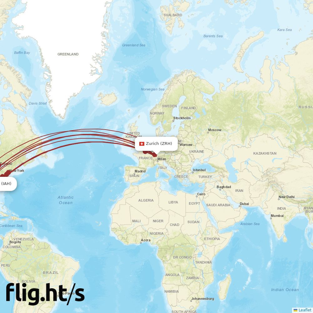 ZRH-IAH