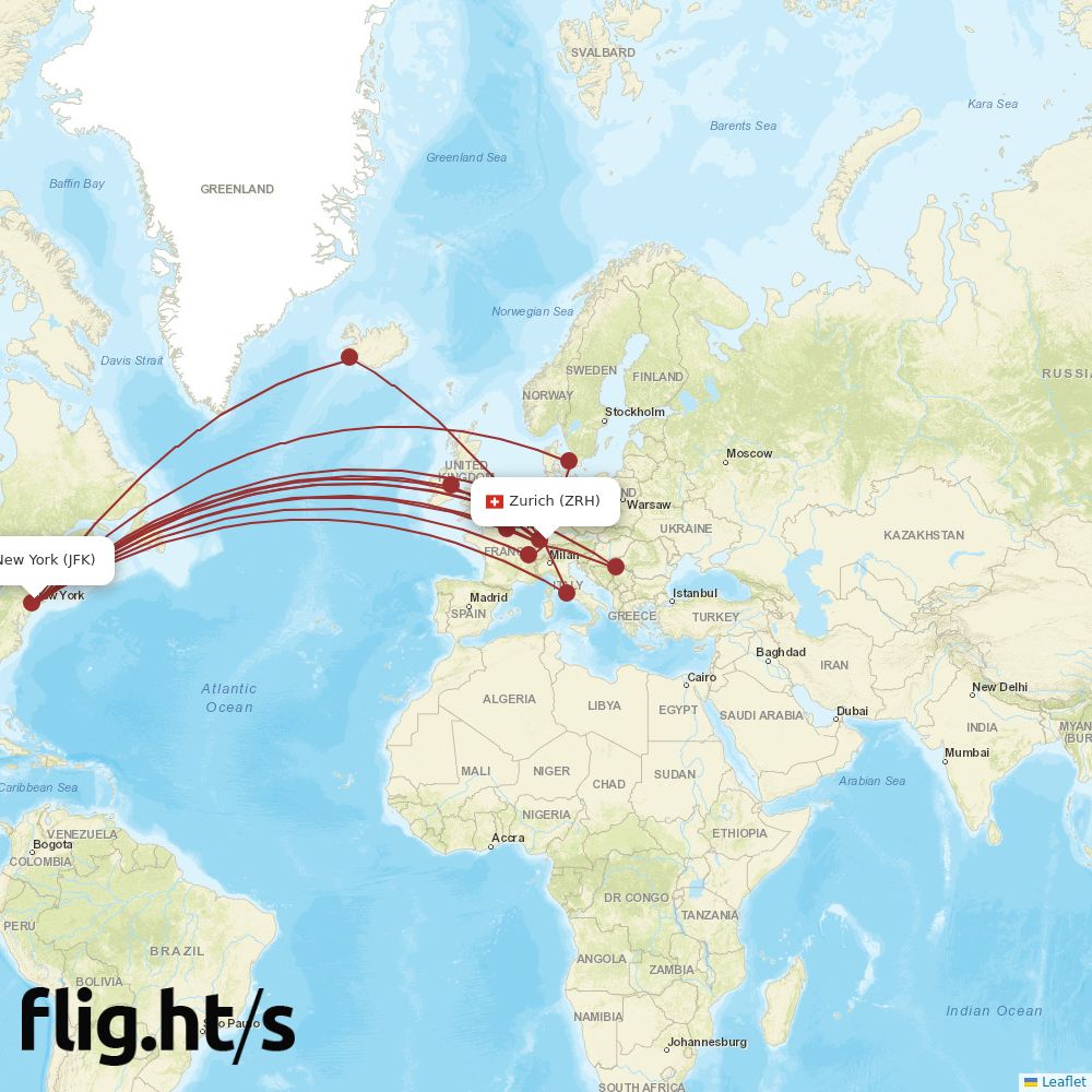 ZRH-JFK