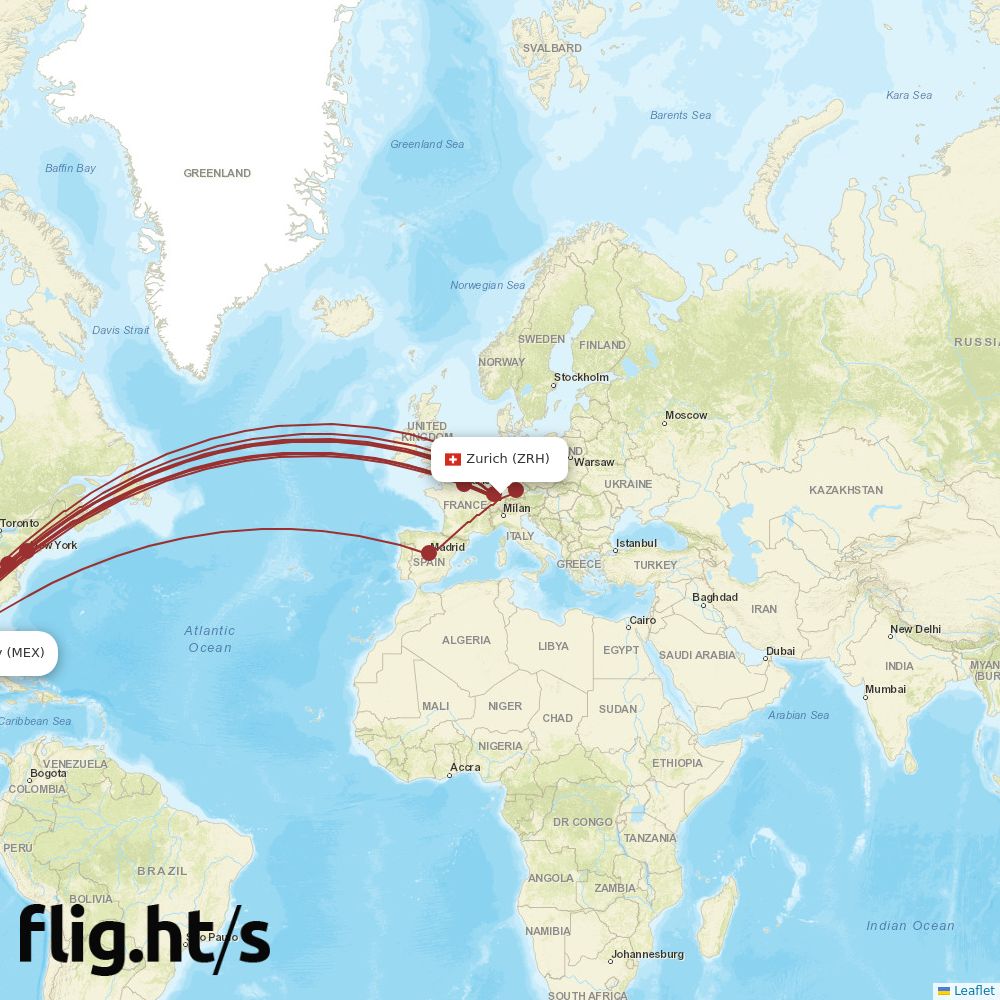 ZRH-MEX