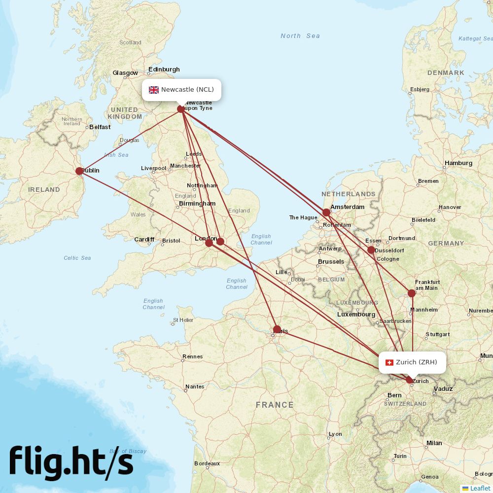 ZRH-NCL