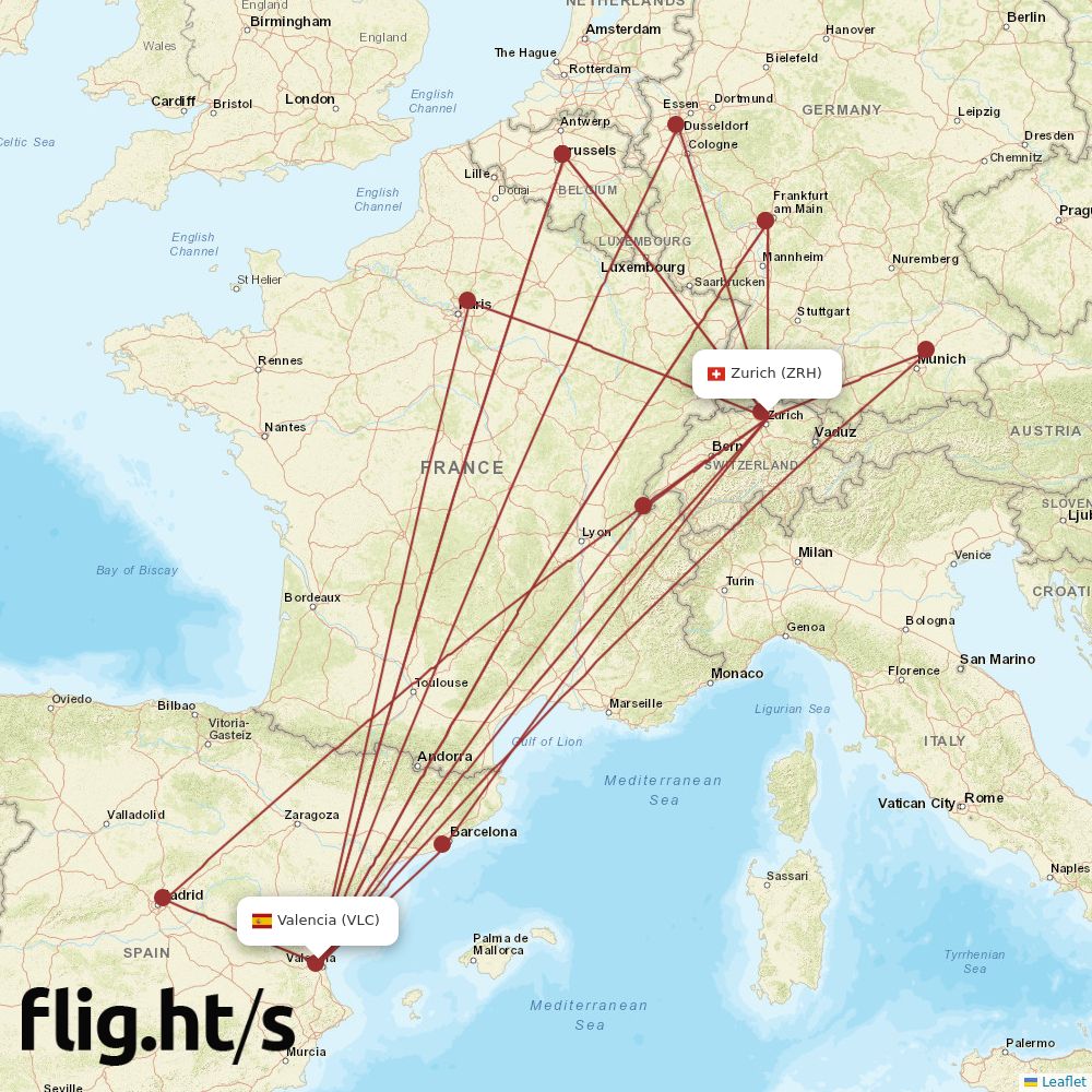 ZRH-VLC